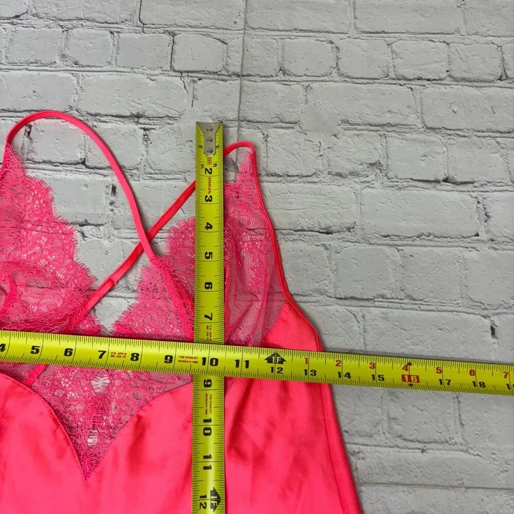 Victoria's Secret Women Babydoll Lace Slip Dress Size Small Lingerie M298 -19